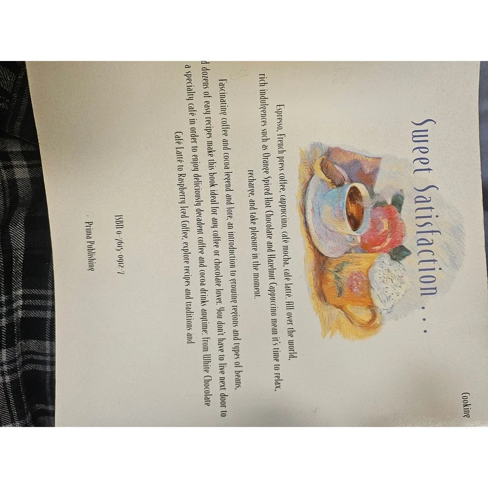 A Cozy Book of Coffees & Cocoas Susann Geiskopf-Hadler Recipes ISBN 0761509127